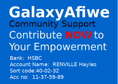 Support and Contributions to Galaxyafe.net